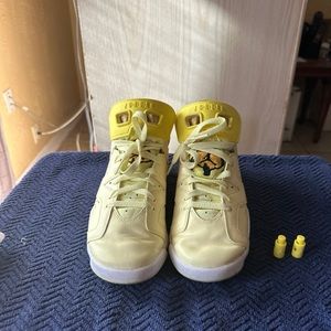 Air Jordan 6 GS (Citron Tint/Floral )